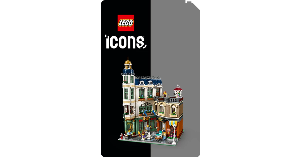 LEGO® Icons | Részletgazdag építőjátékok, exkluzív modellek gyűjtőknek