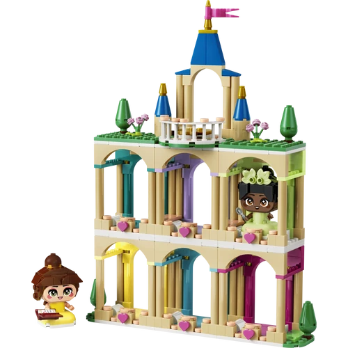 LEGO®  Disney - Mini Belle és Tiana kastéllyal