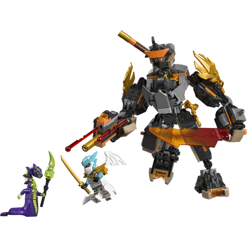LEGO® NINJAGO® - Cole akciórobotja és Sárkány Zane
