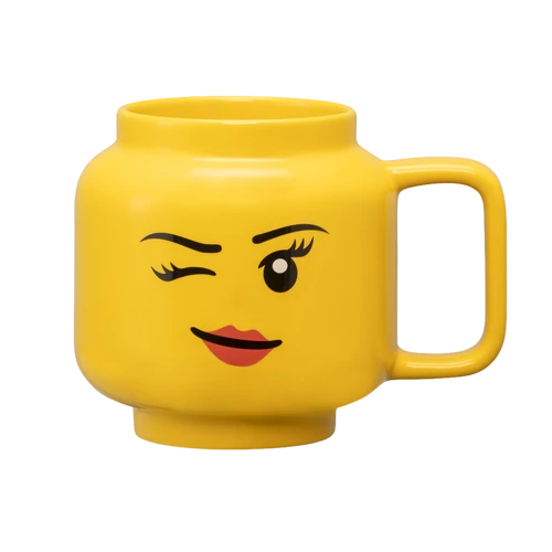 LEGO® Nagy kacsintós lány kerámia bögre 530ml