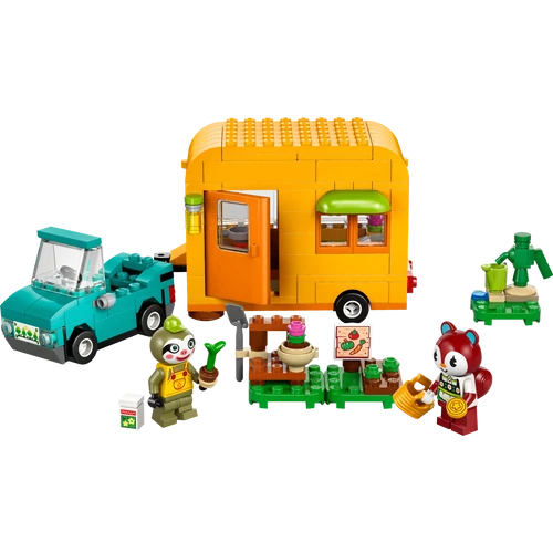 LEGO® Animal Crossing™ - Leif karavánja és kertészeti boltja