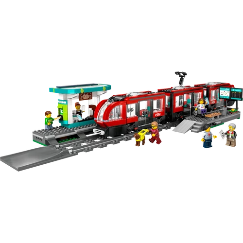 LEGO® - City Belvárosi villamos és megálló