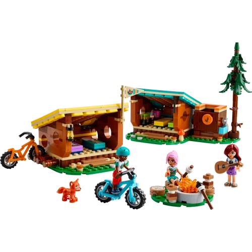 LEGO® Friends - Otthonos kabinok a kalandtáborban
