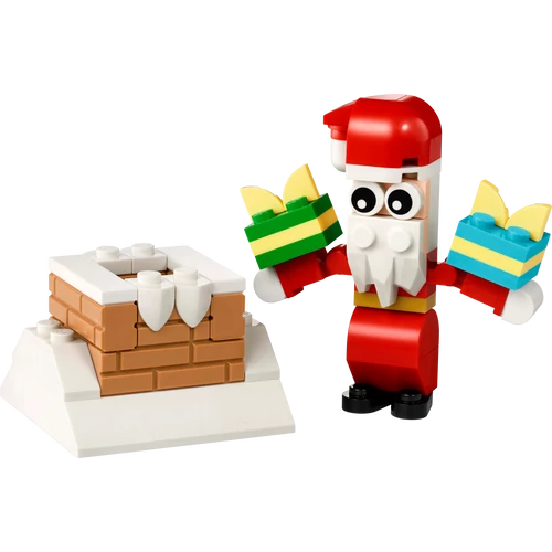 LEGO® Iconic - Karácsonyi kalandok a kéményben a Mikulással