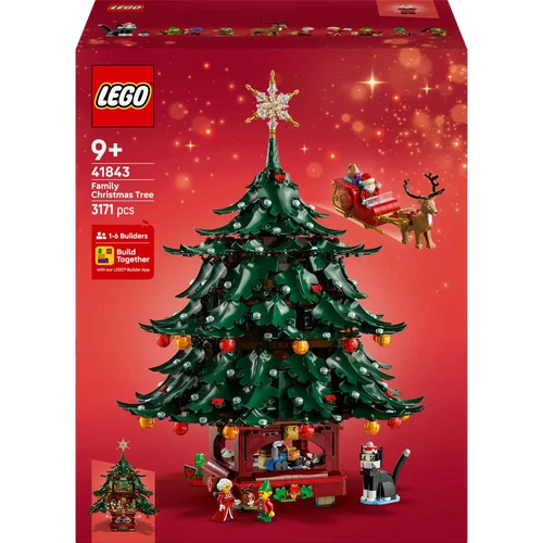 LEGO® Családi karácsonyfa, dekoráció