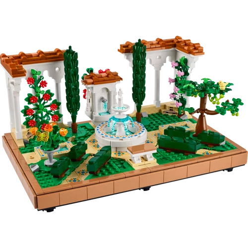LEGO® Icons - Kert szökőkutakkal