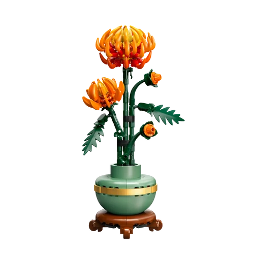LEGO® - Icons Krizantém virágdekorációs építőszett