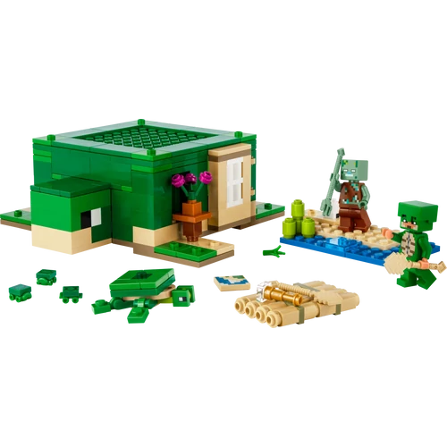 LEGO® Minecraft® - A tengerparti teknősház