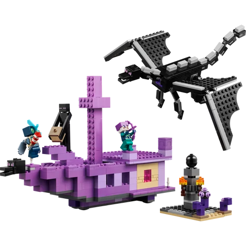LEGO® Minecraft - A Végzetsárkány és a Végzethajó