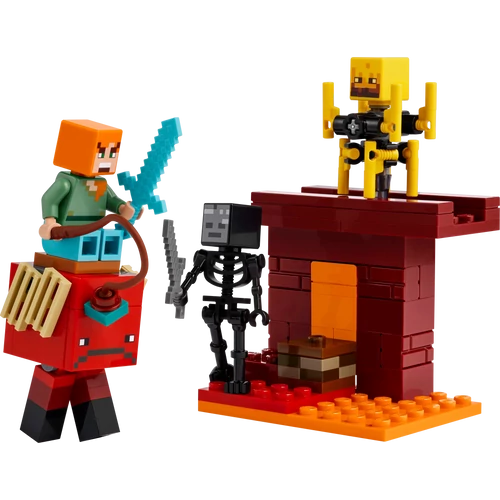 LEGO® Minecraft® - Csata az alvilági lávatónál