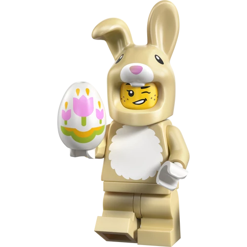 LEGO® Minifigurák -  aranyos nyuszi jelmezt viselő minifigura