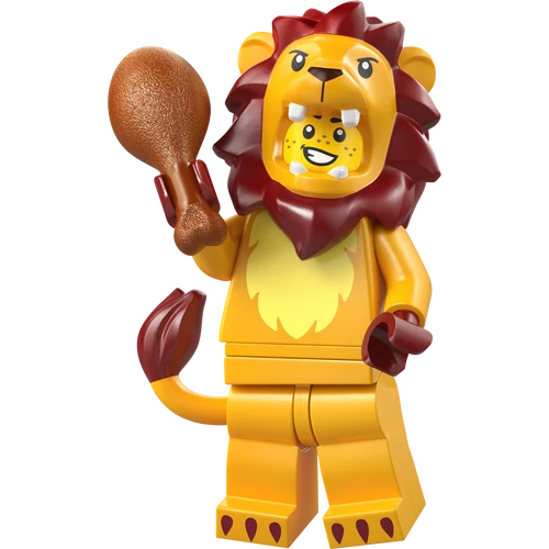 LEGO® Minifigurák -  oroszlán jelmezt viselő minifigura