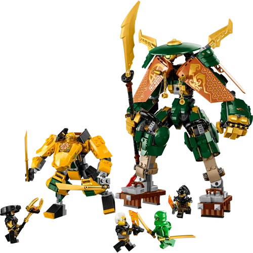 LEGO® NINJAGO® - Lloyd és Arin nindzsacsapatának robotjai