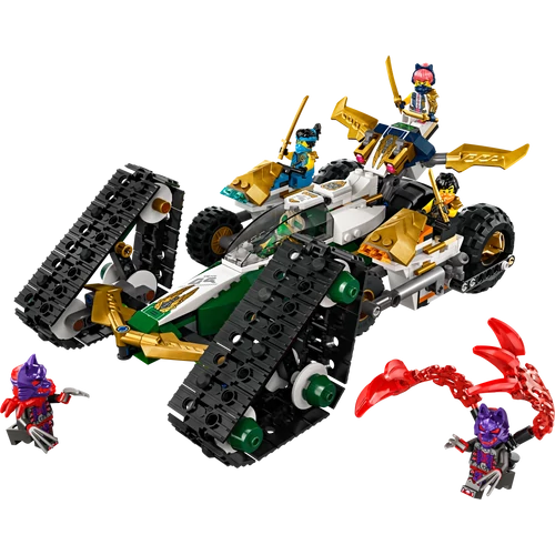 LEGO® Ninjago® - A nindzsacsapat kombinálható járműve