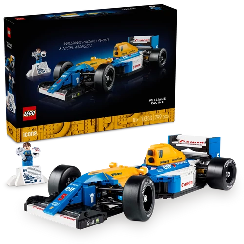 Kép 4/9 - LEGO® Icons - Williams Racing FW14B és Nigel Mansell