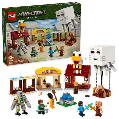 Kép 4/9 - LEGO® Minecraft - A szellemléghajó és falutámadás