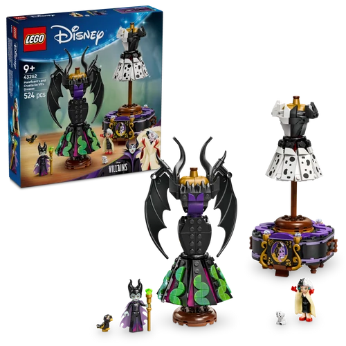 Kép 4/9 - LEGO® Disney Classic - Demóna és Szörnyella De Frász ruhái