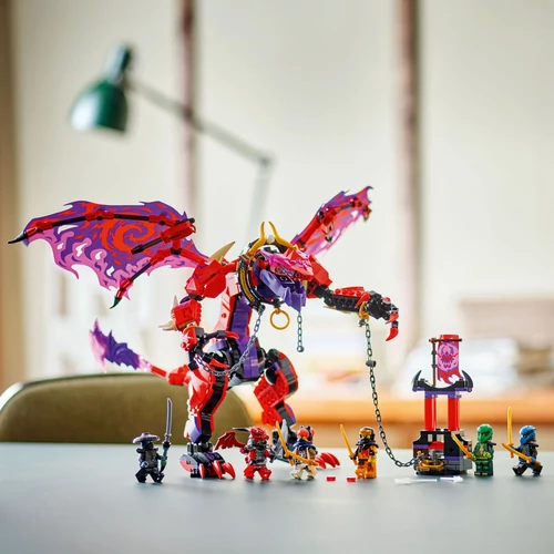 Kép 7/9 - LEGO® NINJAGO® - Thunderfang, a káosz sárkánya