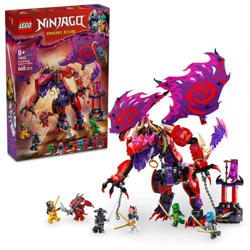 Kép 4/9 - LEGO® NINJAGO® - Thunderfang, a káosz sárkánya