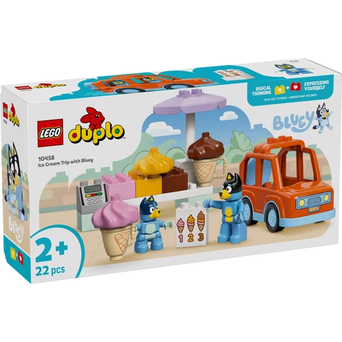 Kép 2/8 - LEGO® DUPLO® Bluey - Fagyizás Bluey-val