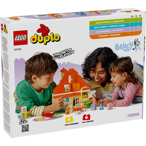 Kép 3/9 - LEGO® DUPLO® Bluey - Bluey családi háza memóriajátékkal