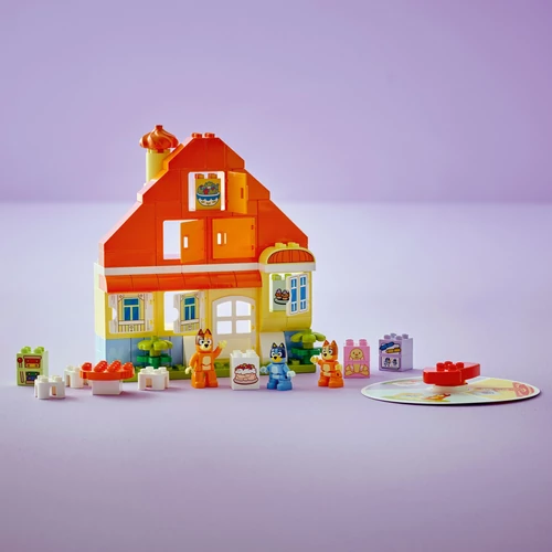 Kép 7/9 - LEGO® DUPLO® Bluey - Bluey családi háza memóriajátékkal