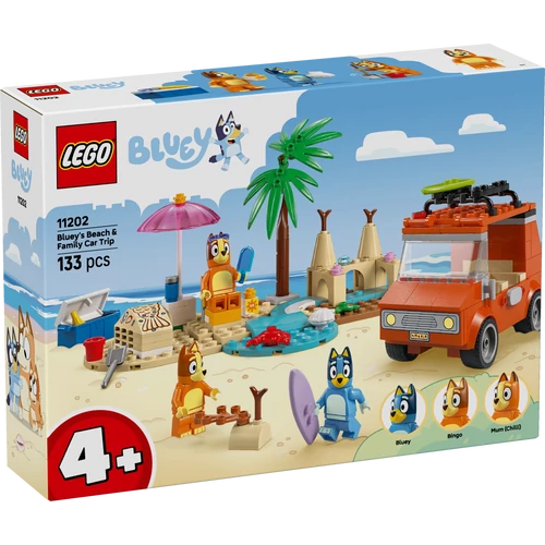 Kép 2/9 - LEGO® Bluey - Bluey és családja a tengerpartra utazik