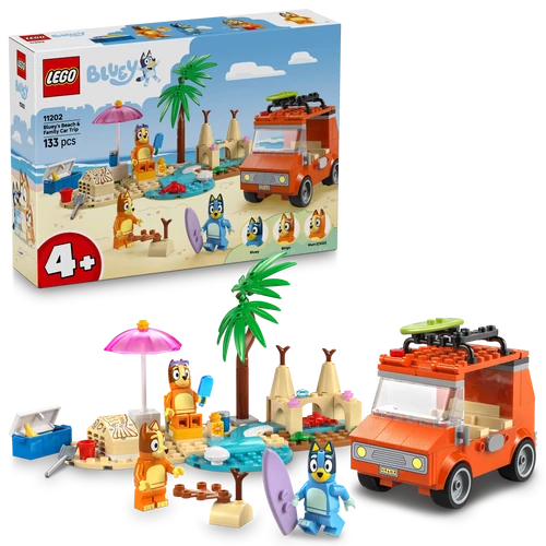 Kép 4/9 - LEGO® Bluey - Bluey és családja a tengerpartra utazik