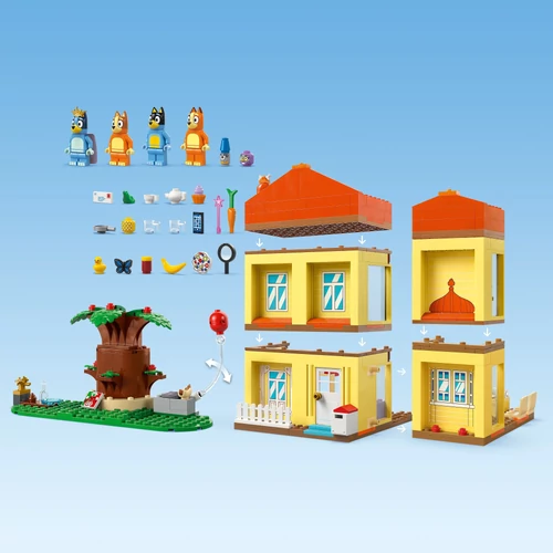 Kép 9/9 - LEGO® Bluey - Bluey családi háza