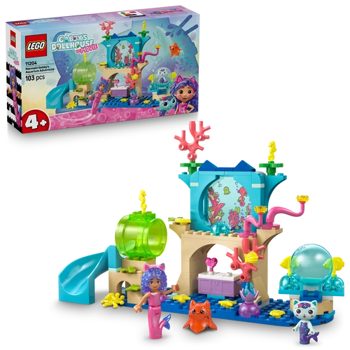 Kép 4/9 - LEGO® Gabby's Dollhouse - Sellő Gabi kalandjai a víz alatti világban