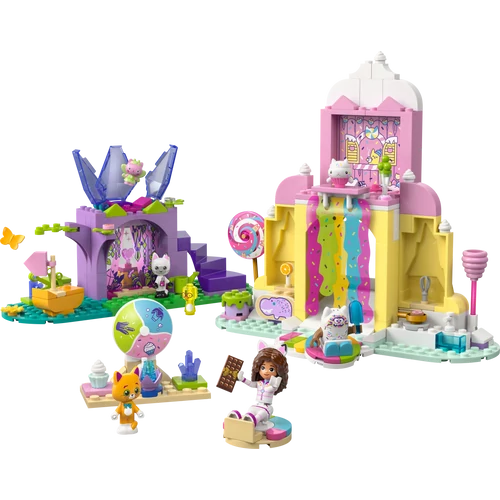 LEGO® Gabby's Dollhouse - Cukorkahegy és cicakert