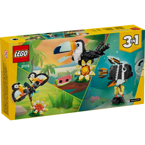 Kép 3/9 - LEGO® Creator 3in1 - Vadállatok: Trópusi tukán