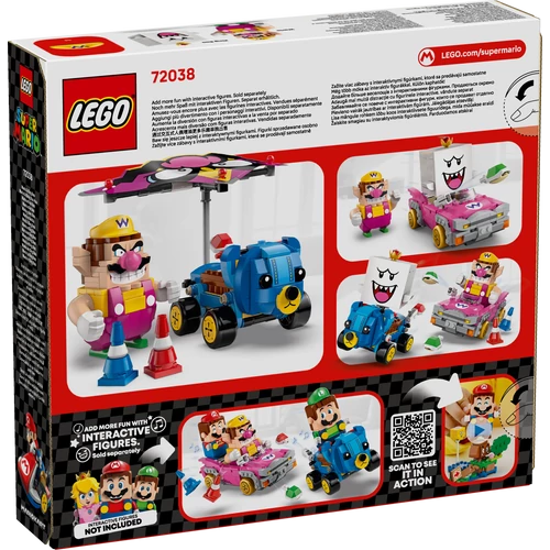 Kép 3/8 - LEGO® Super Mario™ - Mario Kart™ – Wario és King Boo