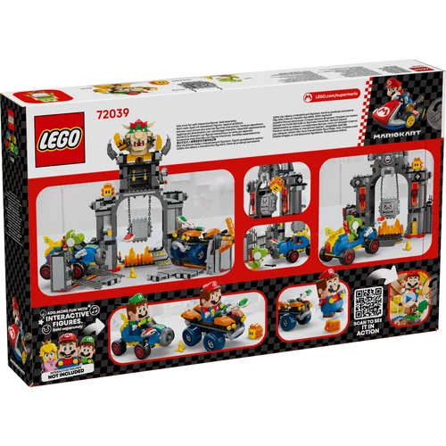 Kép 3/8 - LEGO® Super Mario™ - Mario Kart™ – Bowser kastélya