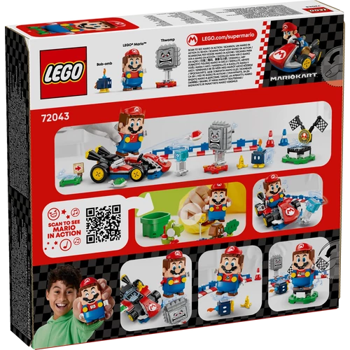 Kép 3/9 - LEGO® Super Mario™ - Mario Kart™ – Interaktív LEGO® Mario™ és Standard Kart