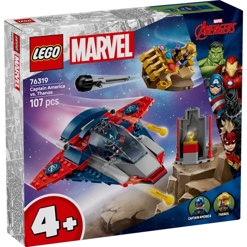 Kép 2/9 - LEGO® Marvel - Amerika Kapitány vs. Thanos