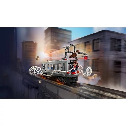 Kép 8/9 - LEGO® Marvel - Pókember és Doc Ock csatája a metrókocsiban