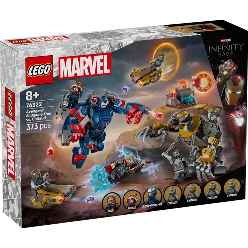 Kép 2/8 - LEGO® Marvel - Bosszúállók: Végjáték Thor a chitauri harcosok ellen