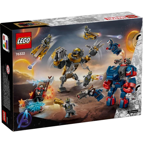 Kép 3/8 - LEGO® Marvel - Bosszúállók: Végjáték Thor a chitauri harcosok ellen