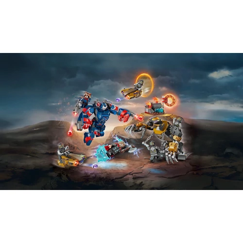 Kép 8/8 - LEGO® Marvel - Bosszúállók: Végjáték Thor a chitauri harcosok ellen