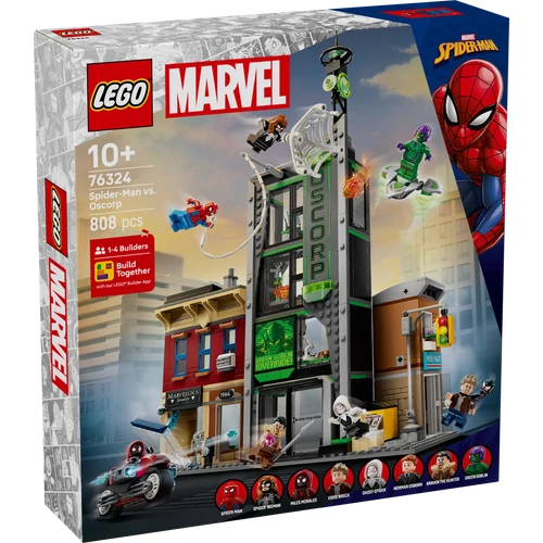 Kép 2/9 - LEGO® Marvel - Pókember vs. Oscorp
