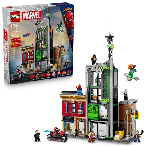 Kép 4/9 - LEGO® Marvel - Pókember vs. Oscorp