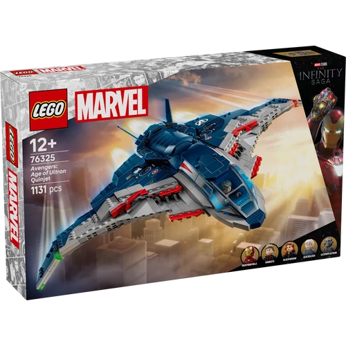Kép 2/9 - LEGO® Marvel - Bosszúállók: Ultron kora Quinjet