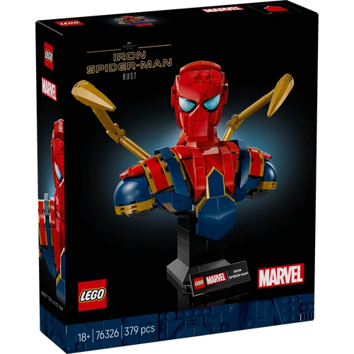Kép 2/7 - LEGO® Marvel - Vas Pókember mellszobor