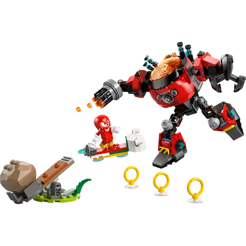 LEGO® Sonic the Hedgehog™ - Knuckles vs. Dr. Eggman Egg Crusher robotja