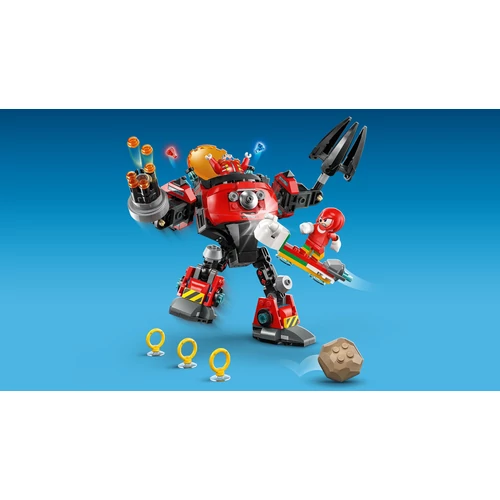 Kép 9/9 - LEGO® Sonic the Hedgehog™ - Knuckles vs. Dr. Eggman Egg Crusher robotja