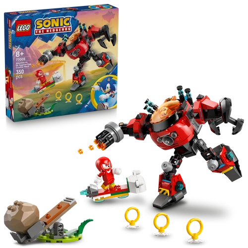 Kép 4/9 - LEGO® Sonic the Hedgehog™ - Knuckles vs. Dr. Eggman Egg Crusher robotja