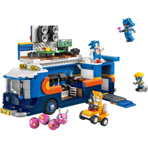 LEGO® Sonic the Hedgehog™ - Sonic csapatának járműbázisa