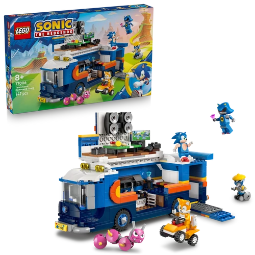 Kép 4/9 - LEGO® Sonic the Hedgehog™ - Sonic csapatának járműbázisa