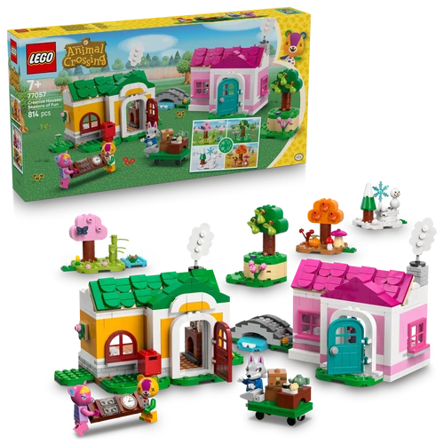 Kép 4/9 - LEGO® Animal Crossing™ - Kreatív házak: vidám évszakok